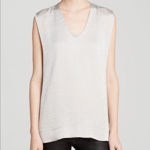 Helmut Lang Silver Top